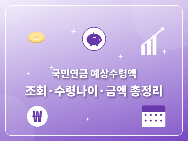 국민연금 예상수령액 2026